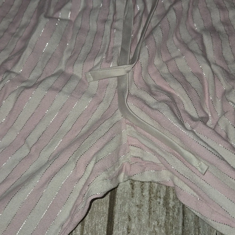 Victoria's Secret Pink and White Striped Pajama Pants - Picture 2 of 8